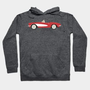 a racer car design Hoodie